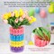 Lettry Easter Decorations, 64pcs Cute Sponge Bunnies Vase Filler, Spring Indoor Decor for Tiered Tray and Table Decorations